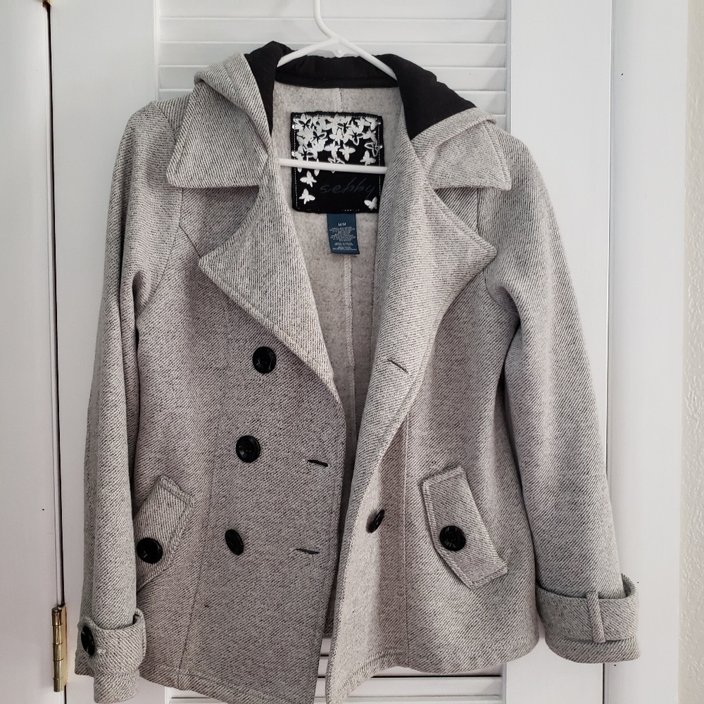 Cotton pea coat